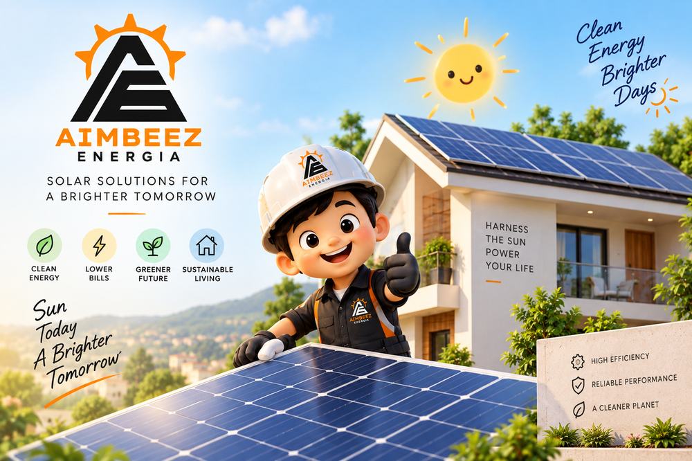 Aimbeez Energia campaign artwork